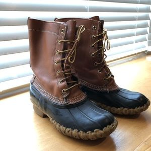 LL Bean duck boots